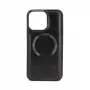 Evelatus Funda de piel con cartera multifunción y correa de muñeca para Apple iPhone 14 Pro Max, negra