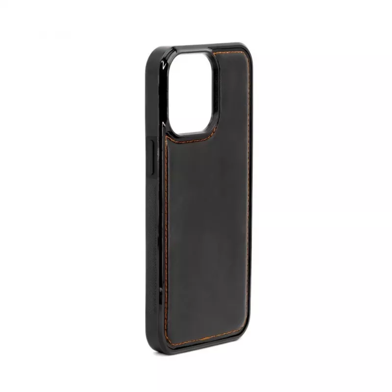 Evelatus Apple iPhone 15 Pro Funda con bolsillo con cremallera Magnet Zip Design Negro