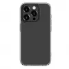 Funda de silicona TPU con protección militar antichoque Evelatus para Apple iPhone 15 Pro transparente