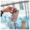 Evelatus Apple iPhone 15 Pro Funda PC+TPU con MagSafe - Mármol lila