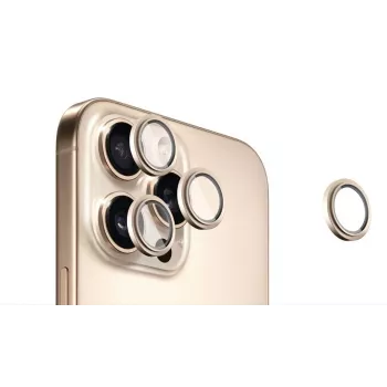 Protector de lente de cámara Evelatus Apple iPhone 16 Pro / 16 Pro Max Armor Clear