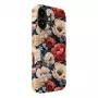 Evelatus funda Slim Shell con MagSafe para Apple iPhone 16 Custom Flower Red Print