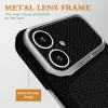 Funda MagSafe Evelatus Carbon Premium Edition para Apple iPhone 17 negra