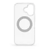 Evelatus Funda híbrida con MagSafe PC+TPU soporte metálico 360 para Apple iPhone 17 Transparente