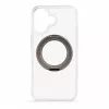 Evelatus Funda híbrida con MagSafe PC+TPU soporte metálico 360 para Apple iPhone 17 Transparente