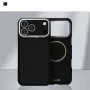 Funda MagSafe Evelatus Carbon Premium Edition para Apple iPhone 17 Pro negra