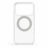 Evelatus Funda híbrida con MagSafe PC+TPU soporte metálico 360° para Apple iPhone 17 Pro Transparente