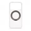 Evelatus Funda híbrida con MagSafe PC+TPU soporte metálico 360° para Apple iPhone 17 Pro Transparente