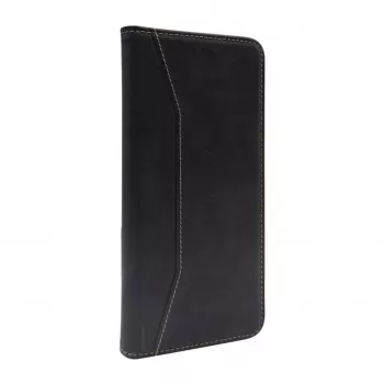 Evelatus Funda tipo libro para Apple iPhone 18 Pro, negra