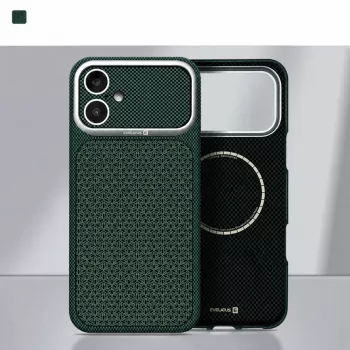 Evelatus Apple iPhone 18 Pro Carbon Premium Edition funda MagSafe verde