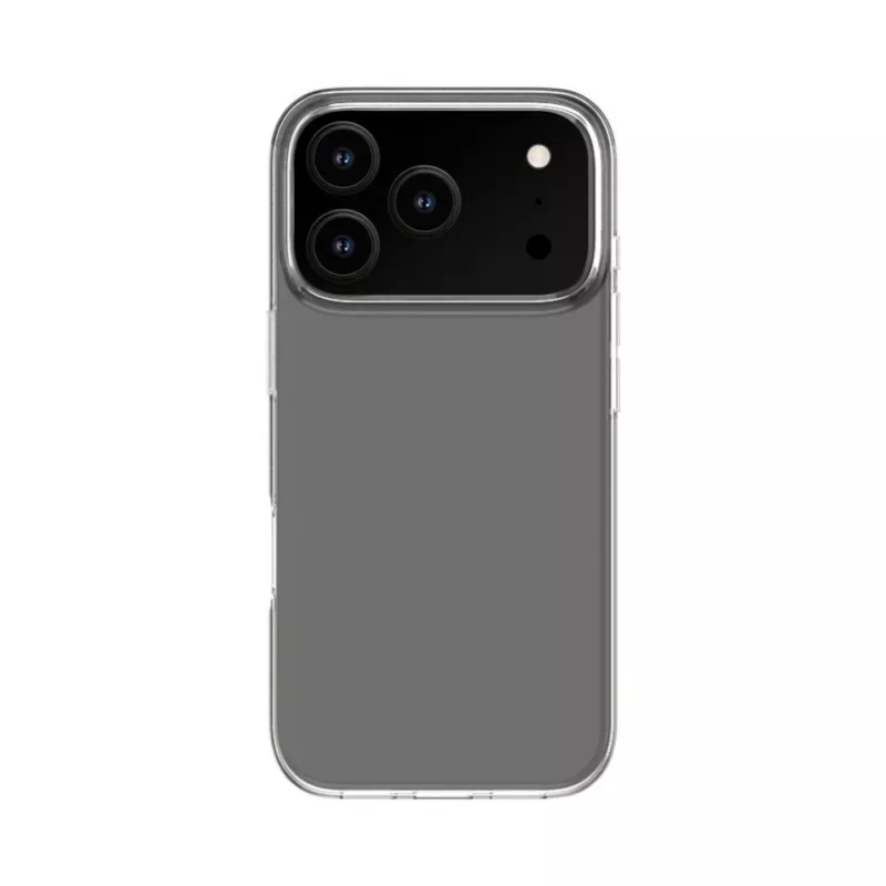 Evelatus Funda de silicona transparente para Apple iPhone 18 Pro Max 1,5 mm TPU transparente