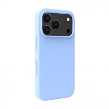 Evelatus Apple iPhone 18 Pro Max Funda de silicona Soft Touch MagSafe Premium Azul