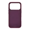Evelatus Apple iPhone 18 Pro Max Funda de silicona Soft Touch MagSafe Premium Rojo Burdeos