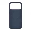 Evelatus Funda de silicona Soft Touch Premium MagSafe para Apple iPhone 18 Pro Max Azul oscuro