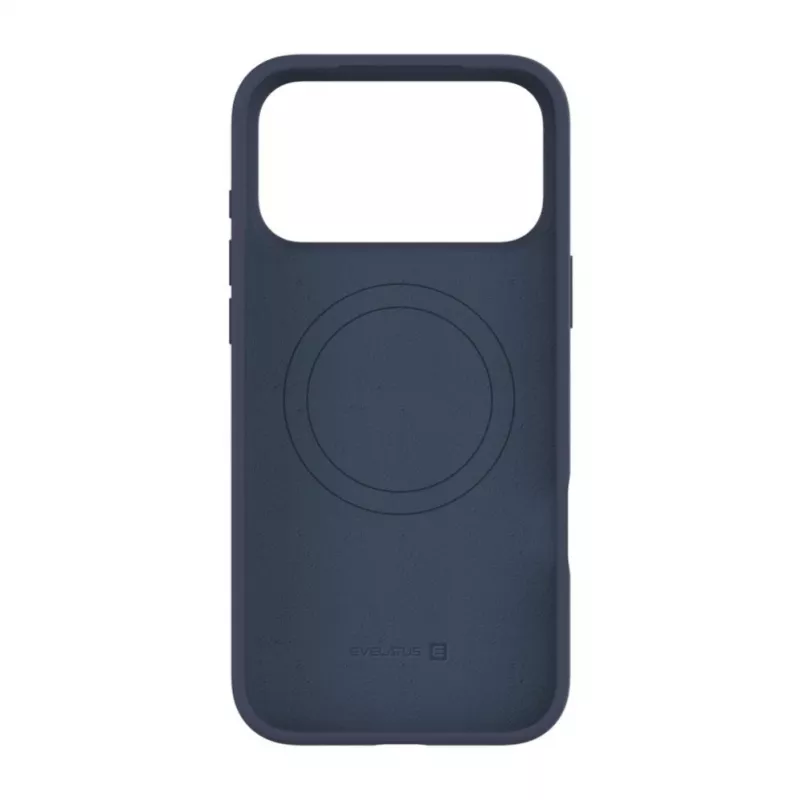 Evelatus Funda de silicona Soft Touch Premium MagSafe para Apple iPhone 18 Pro Max Azul oscuro