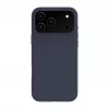 Evelatus Funda de silicona Soft Touch Premium MagSafe para Apple iPhone 18 Pro Max Azul oscuro