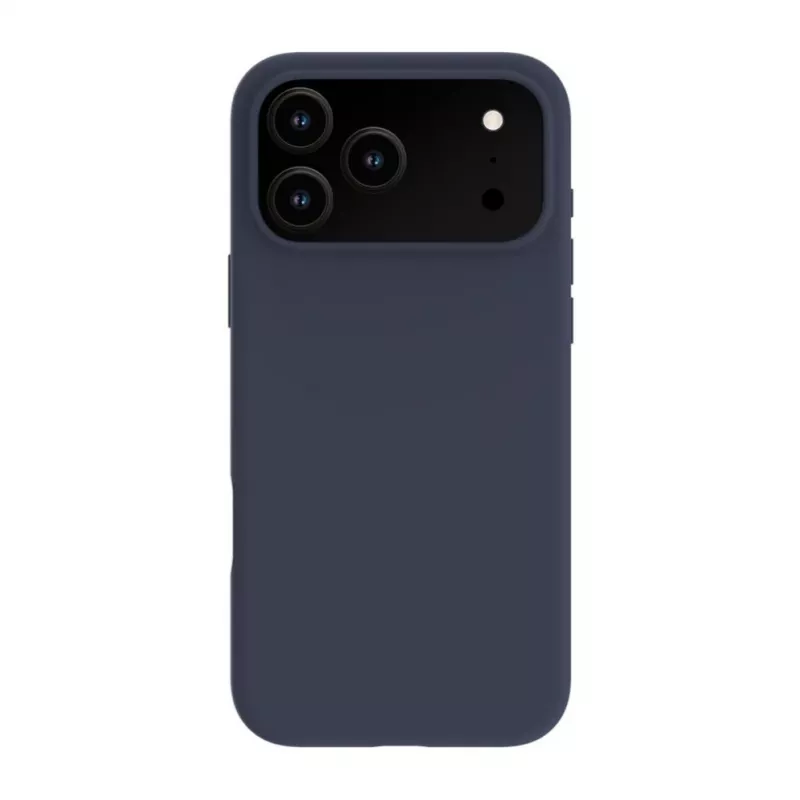 Evelatus Funda de silicona Soft Touch Premium MagSafe para Apple iPhone 18 Pro Max Azul oscuro