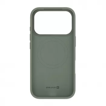 Evelatus Apple iPhone 18 Pro Max Funda de silicona Soft Touch MagSafe Premium Verde Oliva Oscuro