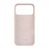 Evelatus Funda de silicona Soft Touch Premium MagSafe para Apple iPhone 18 Pro Max Rosa arena