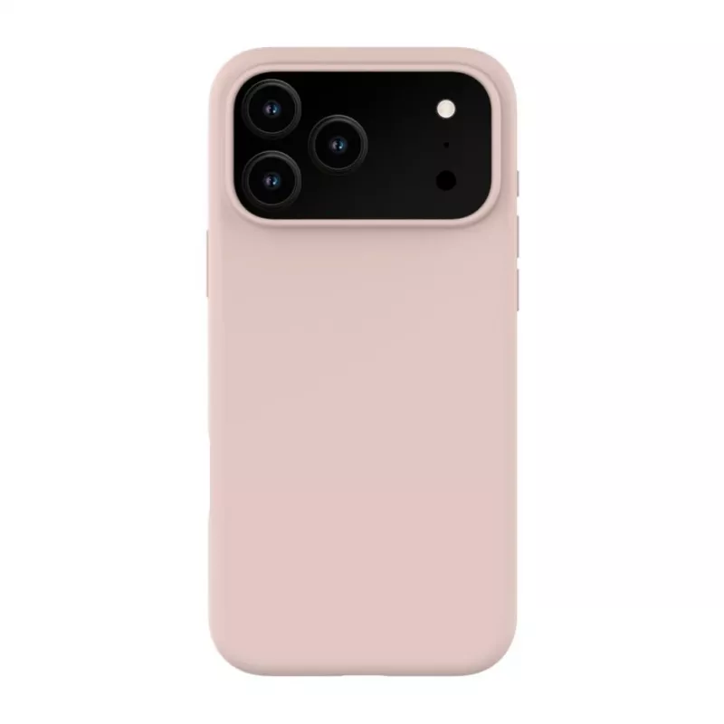 Evelatus Funda de silicona Soft Touch Premium MagSafe para Apple iPhone 18 Pro Max Rosa arena
