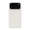 Evelatus Apple iPhone 18 Pro Max Premium funda de silicona MagSafe Soft Touch plateada