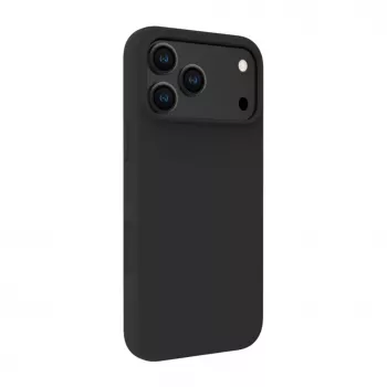 Evelatus Apple iPhone 18 Pro Premium funda de silicona MagSafe Soft Touch negra