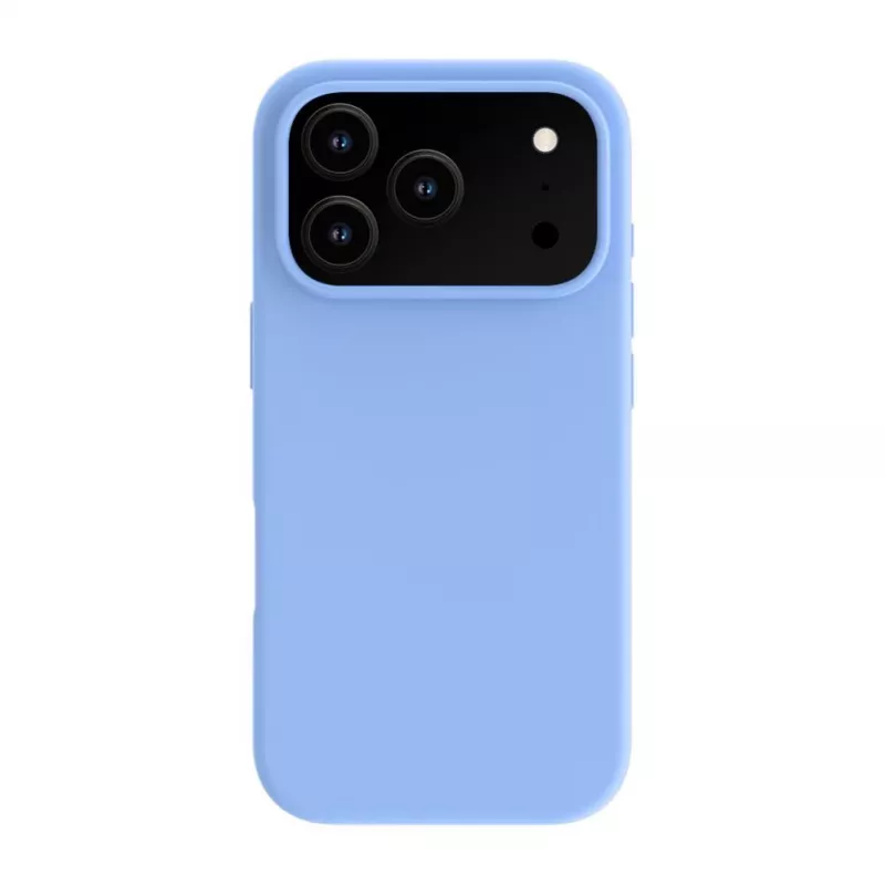 Evelatus Funda de silicona Soft Touch Premium MagSafe para Apple iPhone 18 Pro Azul