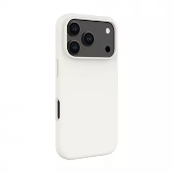Evelatus Apple iPhone 18 Pro Funda de silicona Soft Touch MagSafe Premium Plata