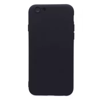 Evelatus Apple iPhone 6 / 6s Funda de silicona Nano Soft Touch TPU Negra