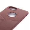 Evelatus Funda trasera de silicona para Apple iPhone 7/8/SE 2020/SE 2022 marrón Phanton