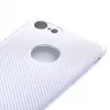 Evelatus Funda protectora Carbon Silver para Apple iPhone 7/8/SE2020/SE2022
