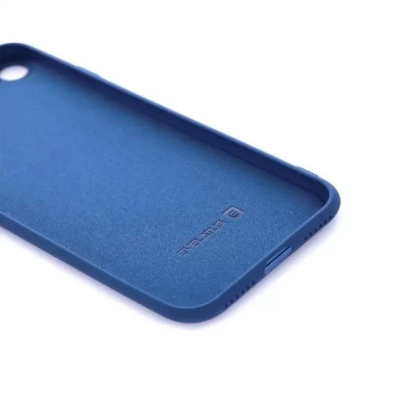 Evelatus funda de silicona nano Soft Touch TPU para Apple iPhone 7/8/SE2020/SE2022 azul
