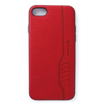 Evelatus Apple iPhone 7/8 Funda trasera de silicona Shooter roja