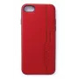 Evelatus Apple iPhone 7/8 Funda trasera de silicona Shooter roja