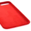 Evelatus Funda de silicona Premium Soft Touch roja para Apple iPhone 7 Plus/8 Plus