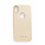 Evelatus Funda Trasera Carbon Gold para Apple iPhone X