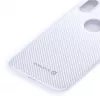 Evelatus Apple iPhone X Funda protectora carbono plateada