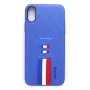 Evelatus Funda de silicona líquida Free Blue para Apple iPhone X