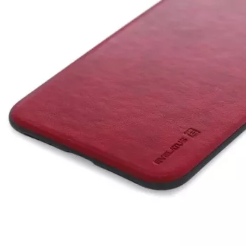 Evelatus Apple iPhone X Kuton Red Funda trasera de silicona
