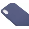 Evelatus Funda de silicona Nano Soft Touch TPU azul para Apple iPhone X