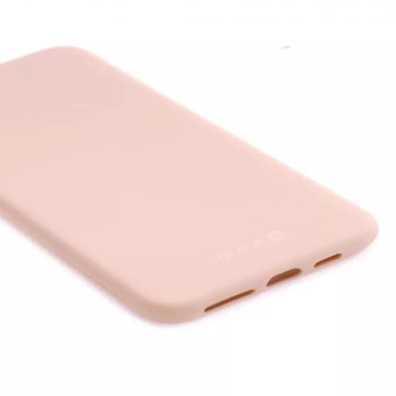 Evelatus Apple iPhone X Funda de silicona Nano Soft Touch TPU Rosa arena