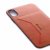 Funda cartera folio Evelatus Nobel marrón para Apple iPhone X