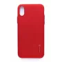 Cubierta trasera Evelatus Emboss Red para Apple iPhone X/XS