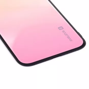 Evelatus Apple iPhone X/Xs Funda de cristal degradado 1 Mild Melon