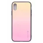 Evelatus Apple iPhone X/Xs Funda de cristal degradado 1 Mild Melon