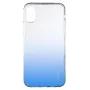 Evelatus Apple iPhone X/XS Funda TPU degradada azul