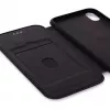 Evelatus Funda tipo libro para Apple iPhone XR, negra