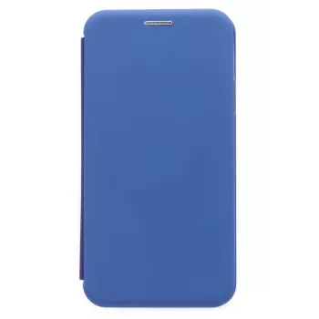 Evelatus Funda tipo libro para Apple iPhone XR azul oscuro