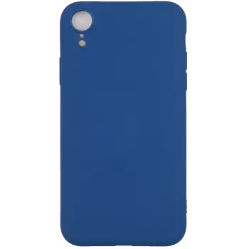 Evelatus Apple iPhone XR Funda Nano Silicona Soft Touch TPU Azul