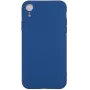 Evelatus Apple iPhone XR Funda Nano Silicona Soft Touch TPU Azul